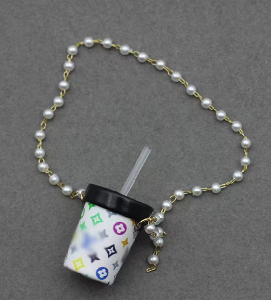 โจ Tiny Labubu Luxury cup Bag โ Handmade Designer Mini Purse ๐