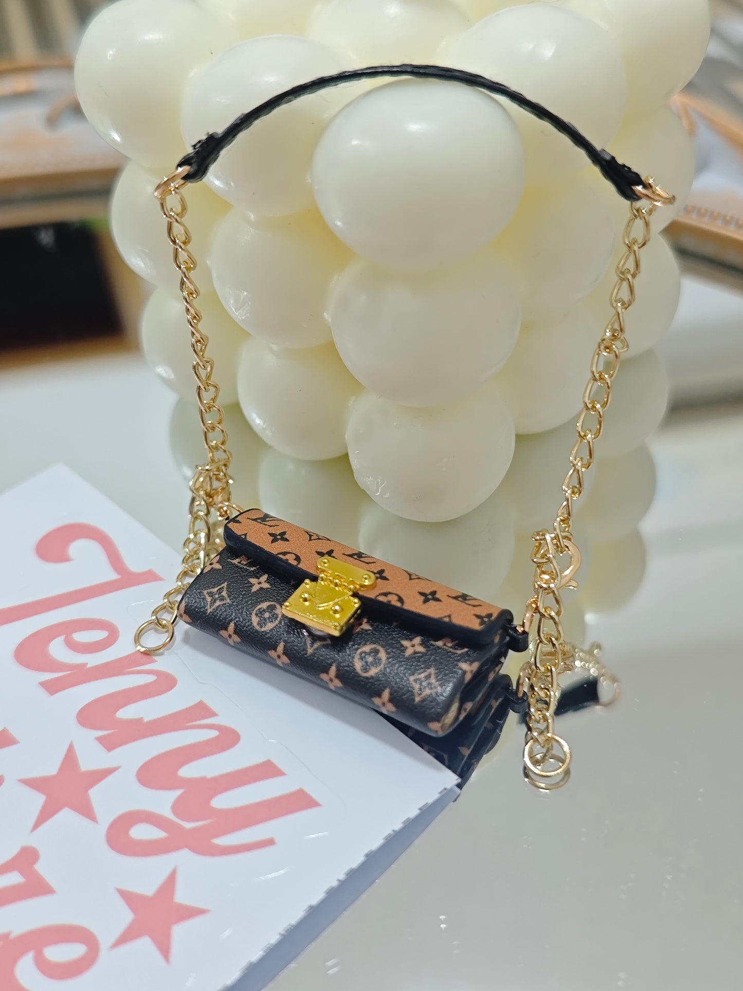 Petite Labubu mini Luxury Purse – Handcrafted Collectible for toy