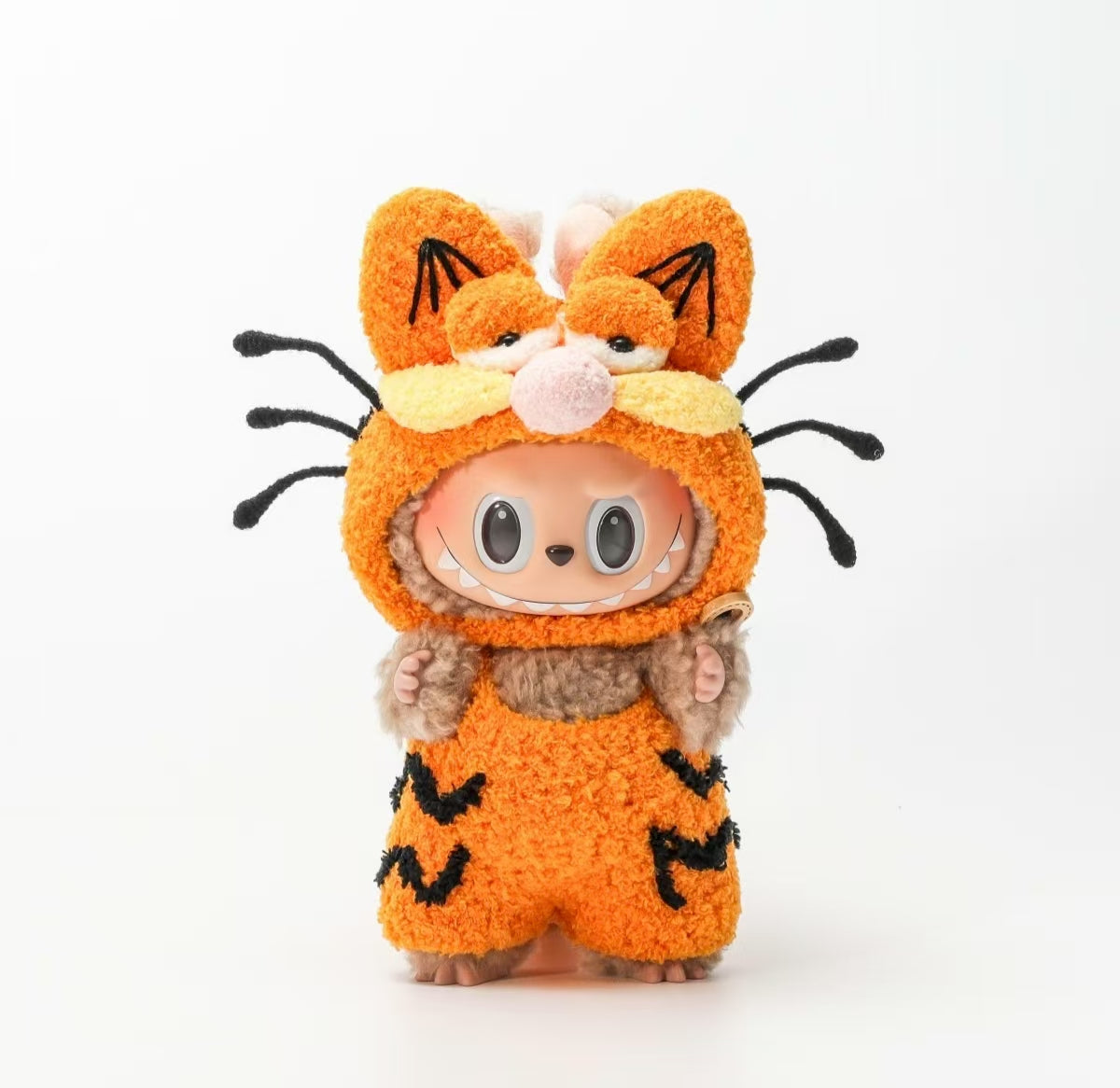 Cute Garfield knitted style outfit for LABUBU