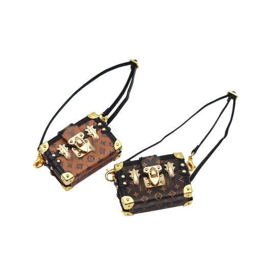 CAN OPEN!!! Luxury Labubu Micro BOX Bag – Handmade Artisan Craft