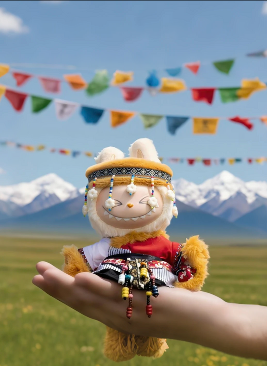 Tibetan style ethnic dress for LABUBU