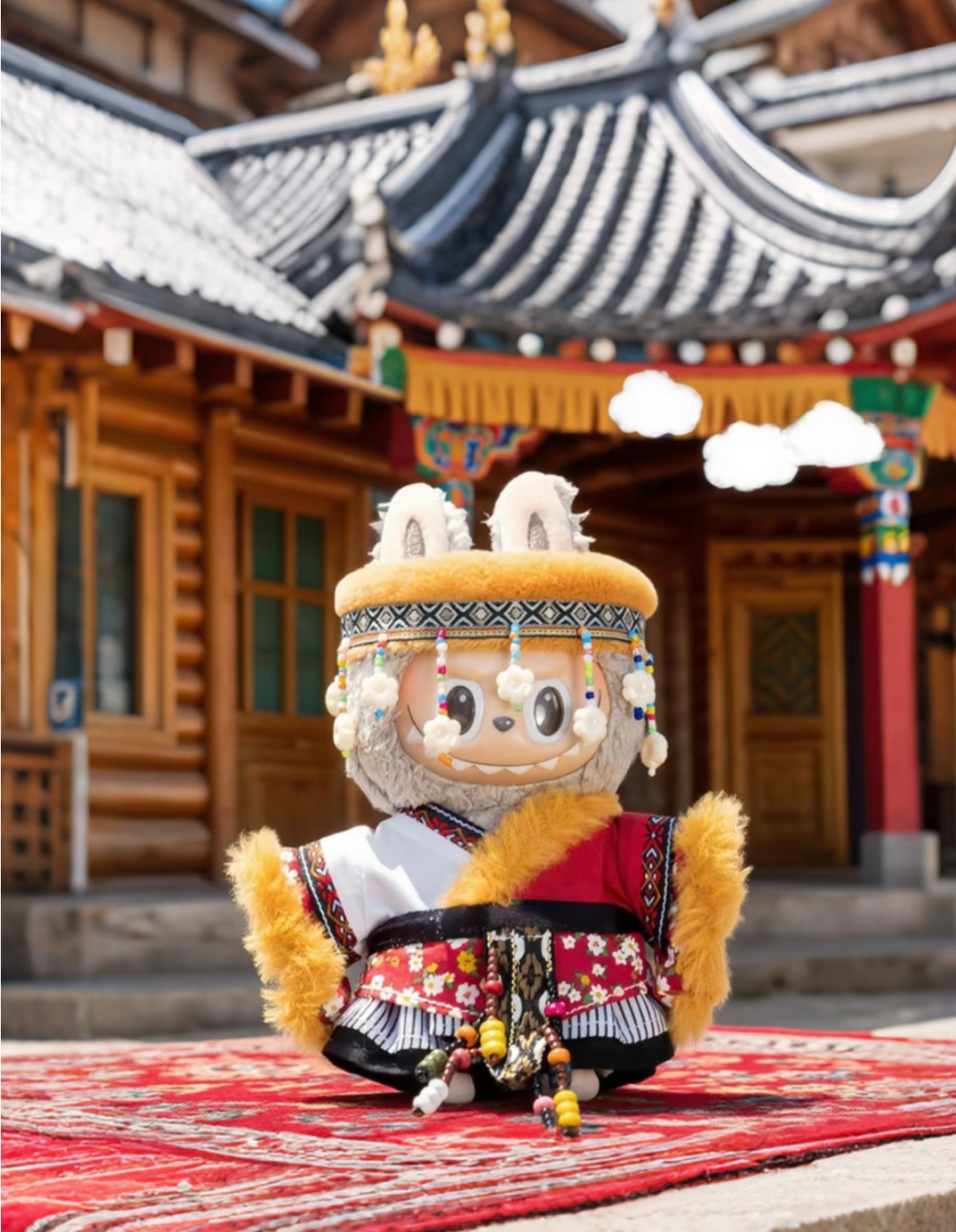 Tibetan style ethnic dress for LABUBU