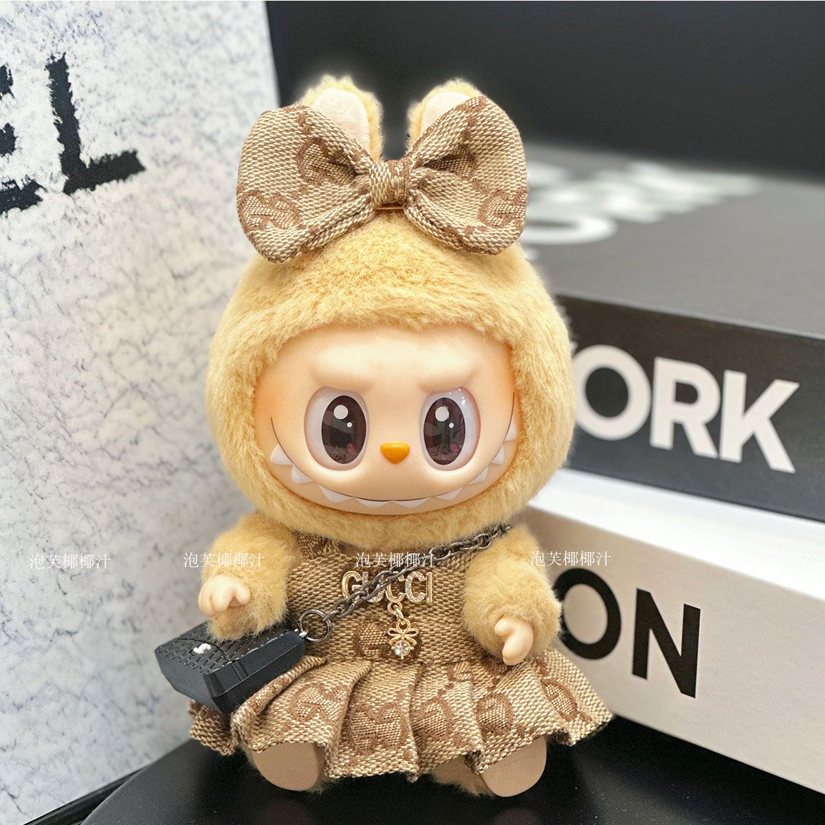 LABUBU PRINCESS DRESS👒🎀 luxury doll Chan*l dress