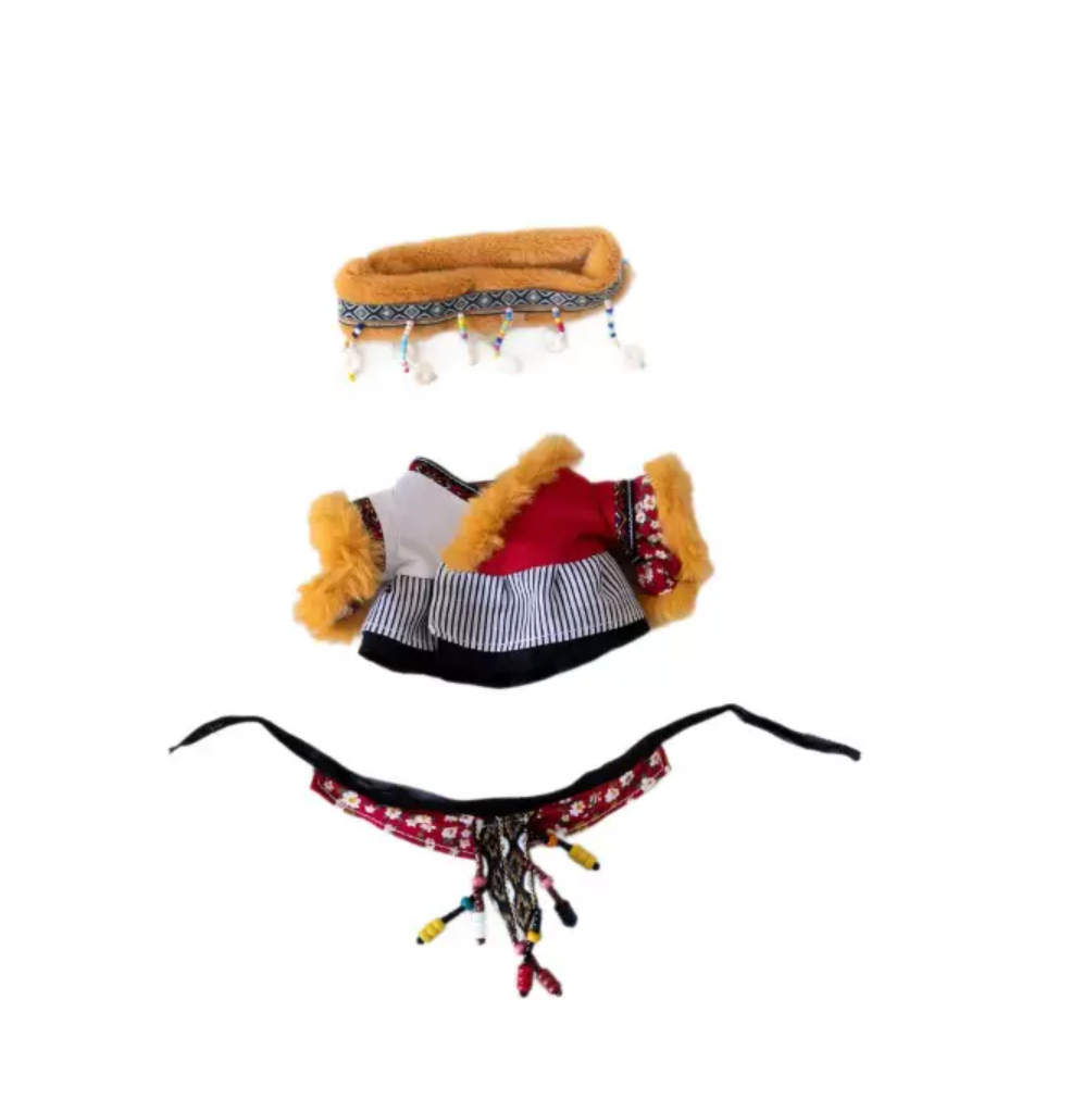 Tibetan style ethnic dress for LABUBU