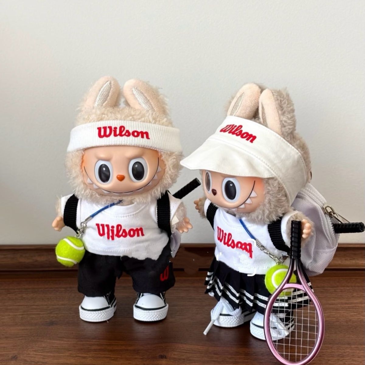 Labubu tennies hat outfit with bag