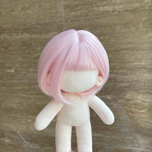 BJD Mini PINK Wigs LABUBU WIGS suitable for 15-20cm dolls
