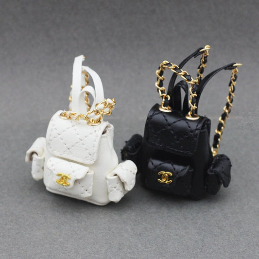 Micro Labubu Fashion backpack – Luxury Handmade Detail