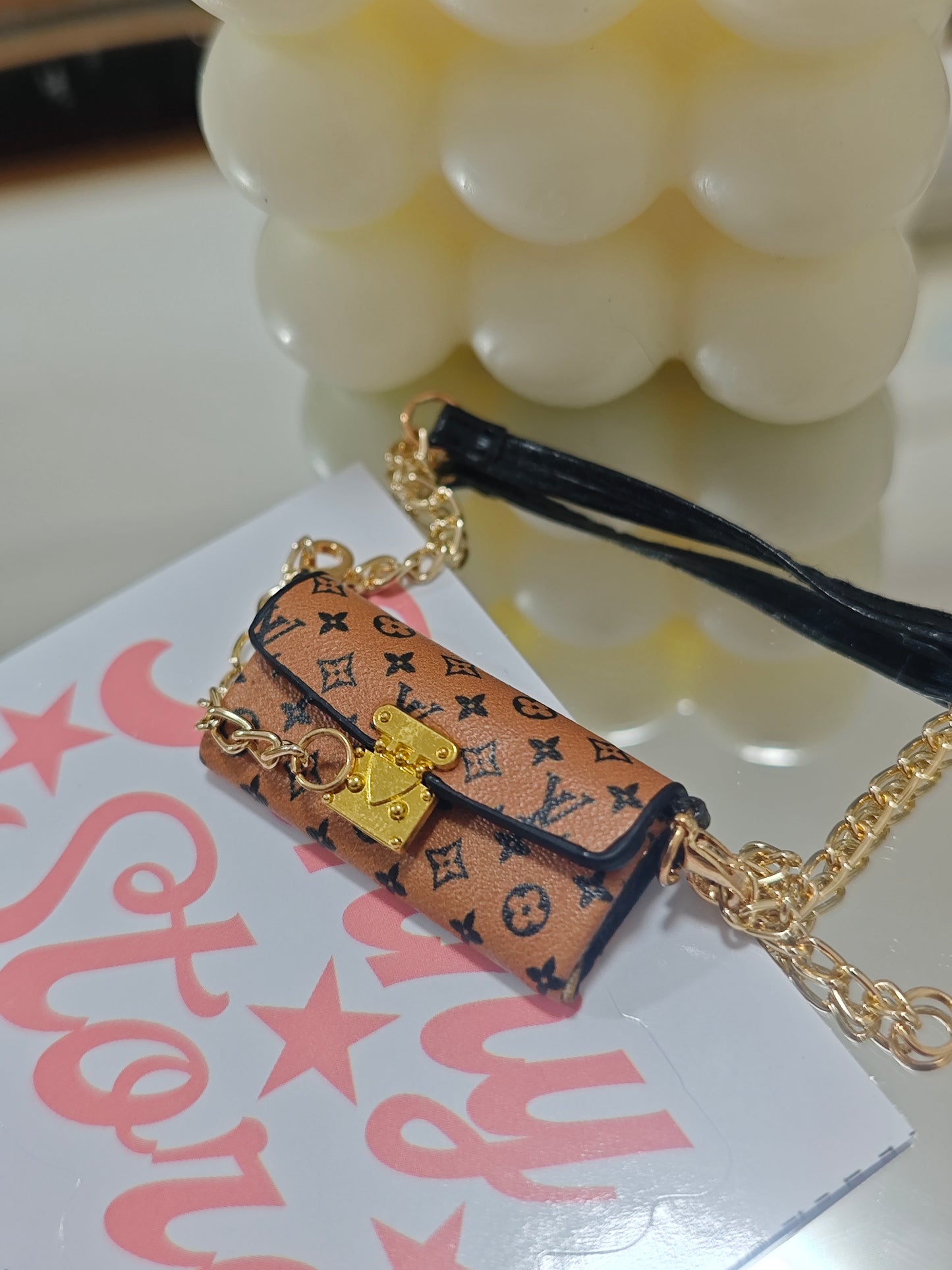 Petite Labubu mini Luxury Purse – Handcrafted Collectible for toy