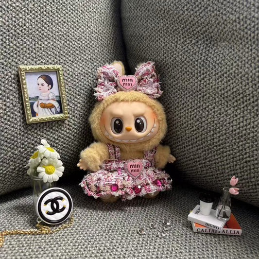 labubu luxury clothes M*UM*U suit outfit doll dress💝