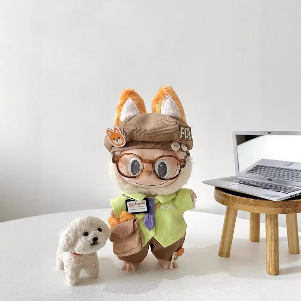 Foxy Nick Cute Animal Outfit for labubu