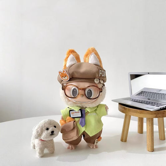 Foxy Nick Cute Animal Outfit for labubu