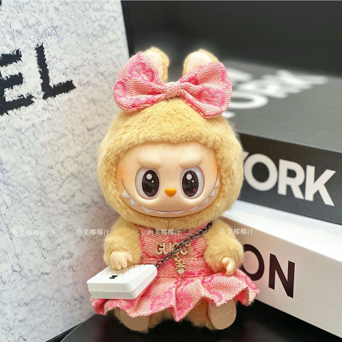 LABUBU PRINCESS DRESS👒🎀 luxury doll Chan*l dress