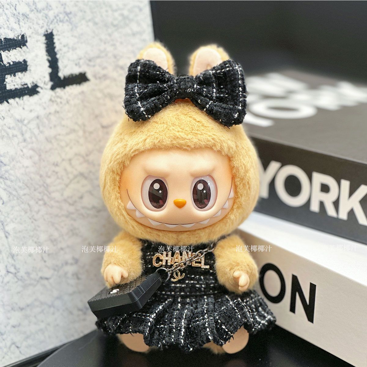 LABUBU PRINCESS DRESS👒🎀 luxury doll Chan*l dress